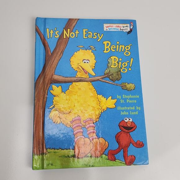 Mixed Lot of 4 Beginner Reading Big Bird, Berenstain & more Hardcover Kids Books - Picture 2 of 9